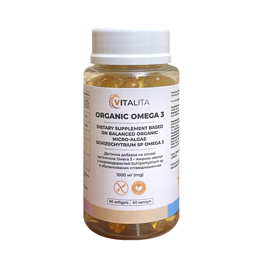 VITALITA Organic Omega 3 (VEGAN)