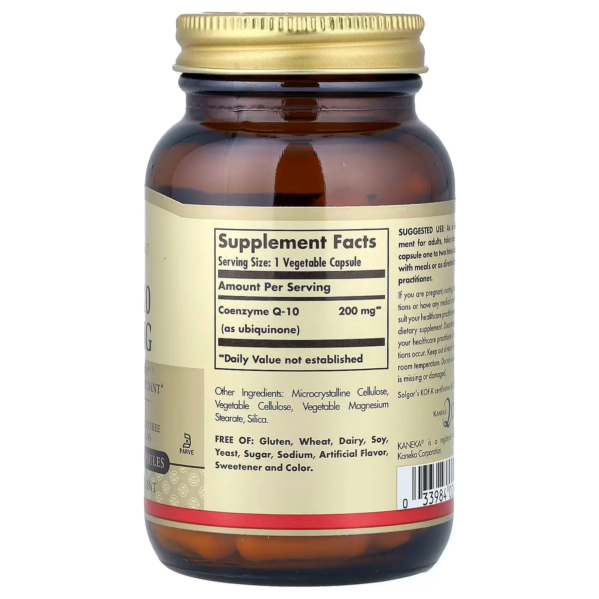Solgar Vegan CoQ10 200 mg - 60 vcaps