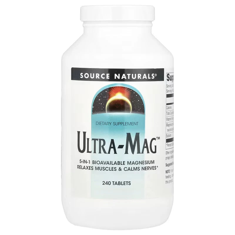 Source Naturals Ultra-Mag Magnesium Complex - 240 tabs