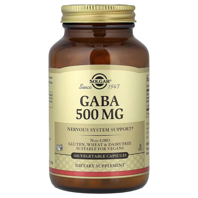 Solgar GABA 500mg - 100 vcaps