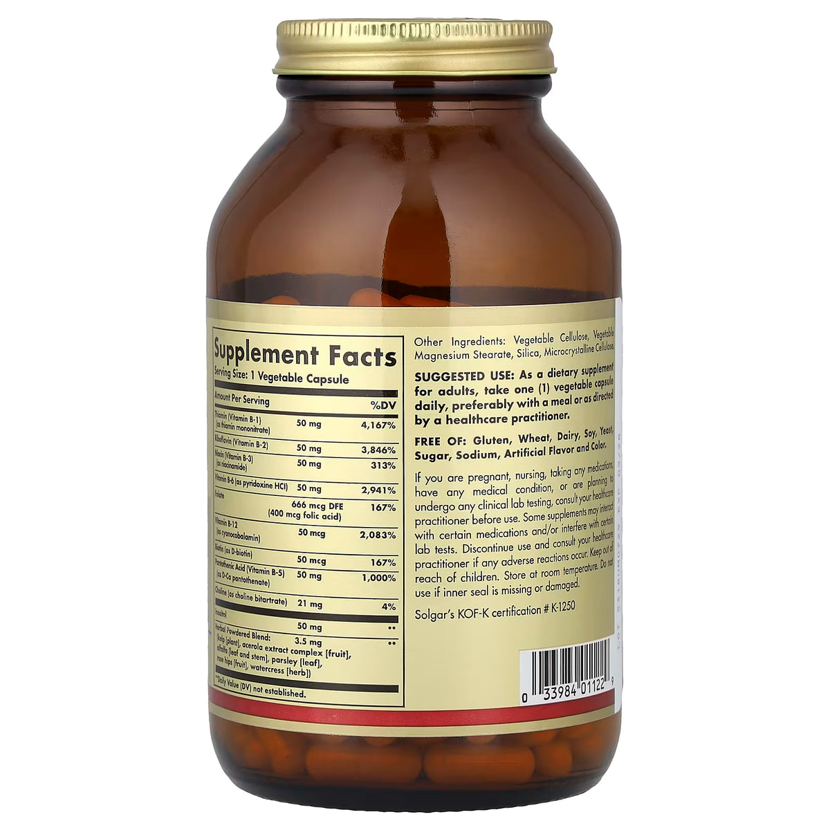 Solgar B-Complex "50" - 250 vcaps