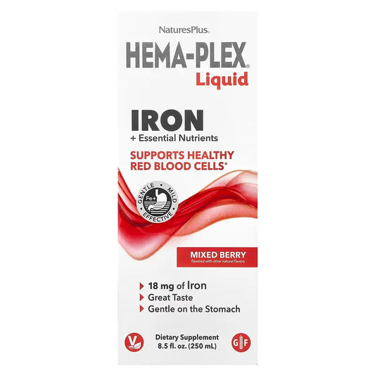 Natures Plus Hema-Plex® Liquid Iron - 250ml