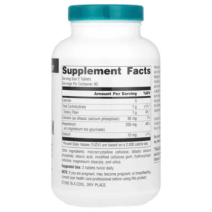 Source Naturals Magnesium Glycinate - 180 tabs