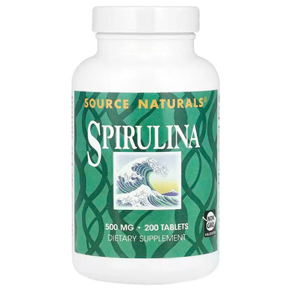 Source Naturals Спіруліна 500 мг - 200 таблеток