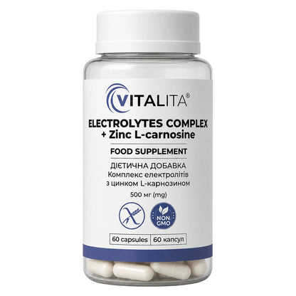 VITALITA Electrolytes Complex + Zinc L-carnosine