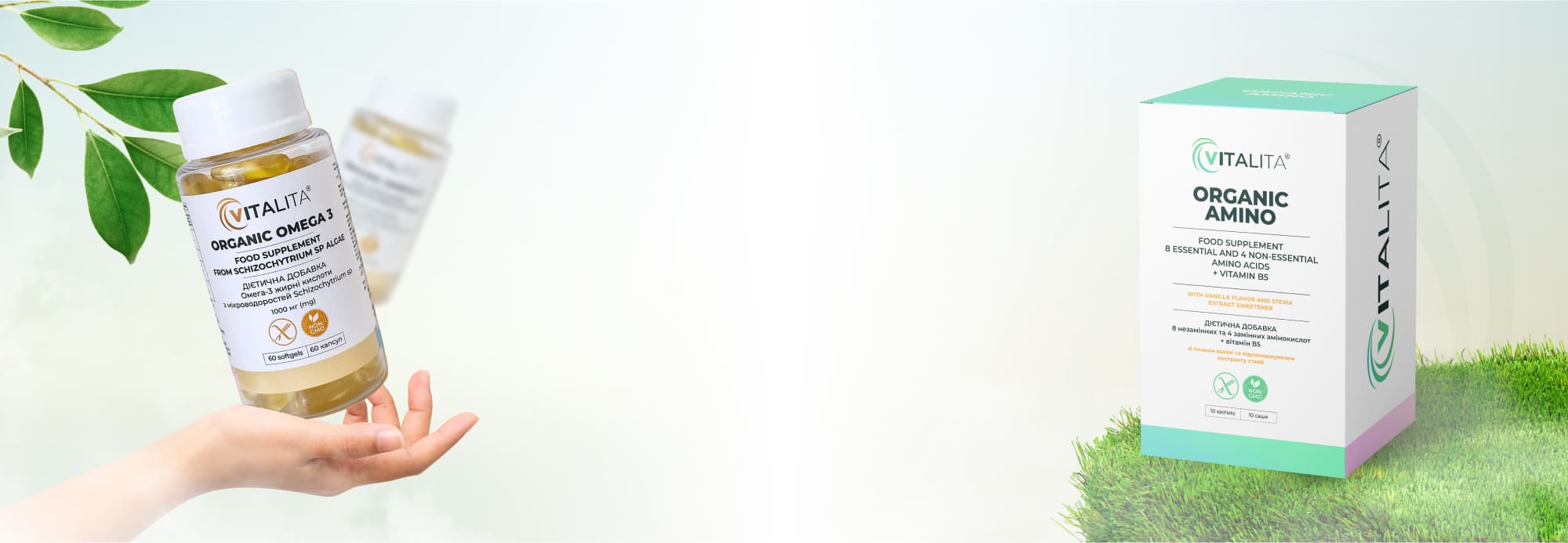 Головний банер VITALITA харчові добавки