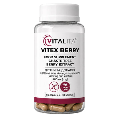 VITALITA Vitex Berry 400 mg, 60 capsules