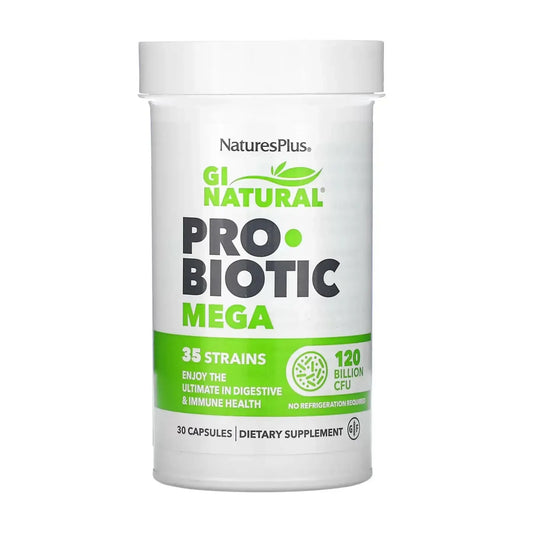 Natures Plus Gi Natural Probiotic Mega - 30 caps
